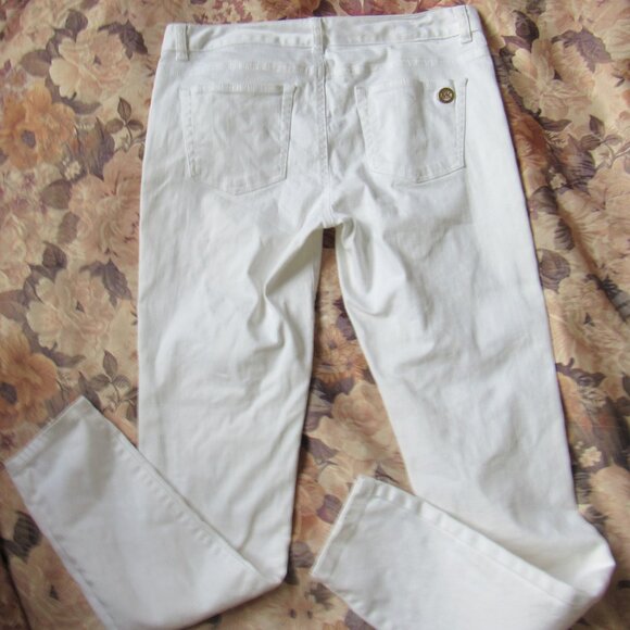 Michael Kors Women Jeans, White, sz.8, cotton - Picture 4 of 5
